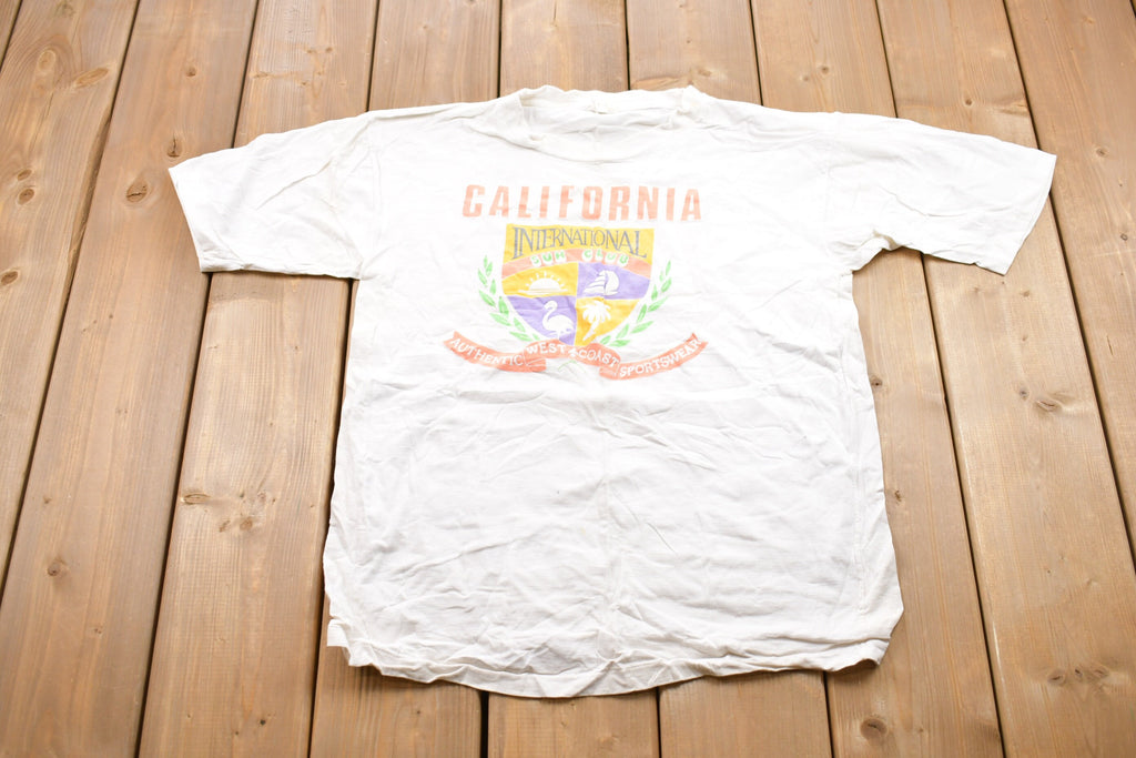 Vintage 1990s California International Graphic T-Shirt