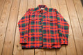 Vintage 1990s John Steed Lined Plaid Button Up Shirt