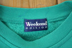 Vintage 1990s Weekend Edition Window Cat Crewneck