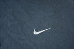 Vintage 1990s Nike Embroidered Mini Swoosh Full Zip Hoodie Sweatshirt