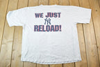 Vintage 2000 New York Yankees MLB Graphic Single Stitch T-Shirt