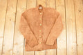 Vintage 1960s Jumblar Hand Shaped Wool Knit Cardigan Sweater Men's S
