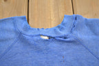 Vintage 1980s Tultex Distressed Athletic Wear Sweater