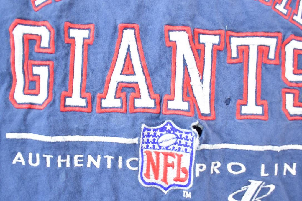Vintage 1990s New York Giants Embroidered NFL Graphic T-Shirt