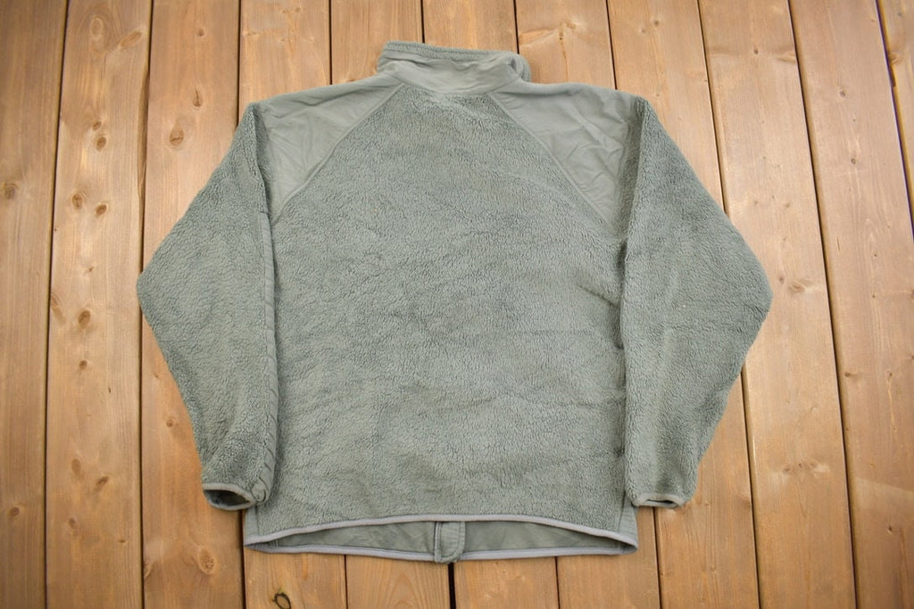 Vintage 1990s Military Cold Weather Polar Tec Fleece Sweater