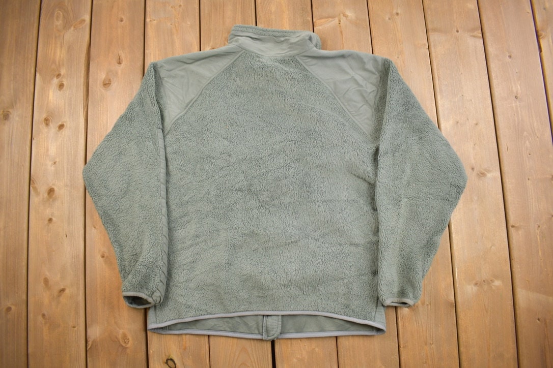 Vintage 1990s Military Cold Weather Polar Tec Fleece Sweater