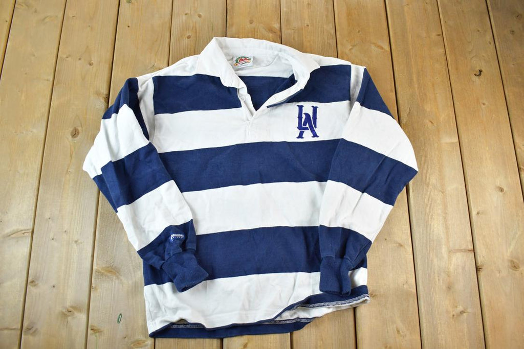Vintage 1990s Barbarian UA Rugby Button Up Shirt