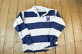 Vintage 1990s Barbarian UA Rugby Button Up Shirt