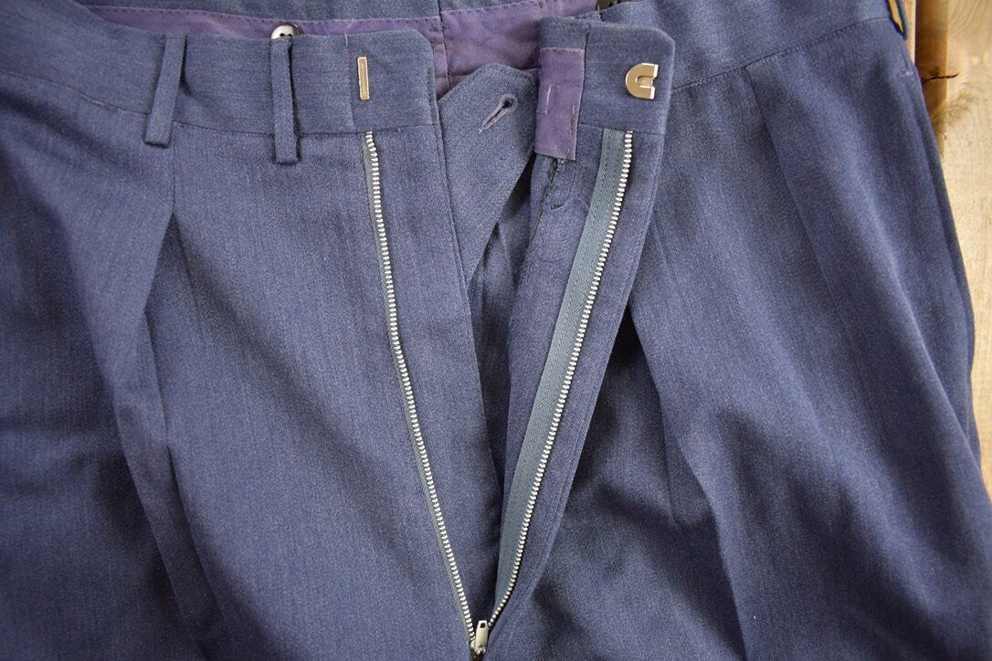 Vintage Army Air Force Blue Pants Size 34 x 28