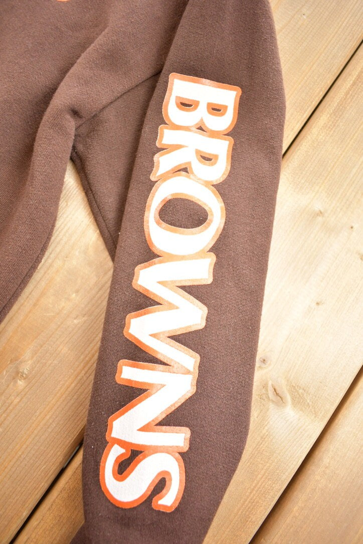 Vintage 1980s NFL Cleveland Browns Crewneck Sweatshirt / 80s Crewneck / Football / Sportswear / Americana