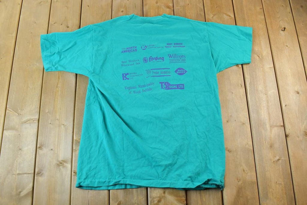 Vintage 1995 YMCA Relay Race Souvenir T-Shirt