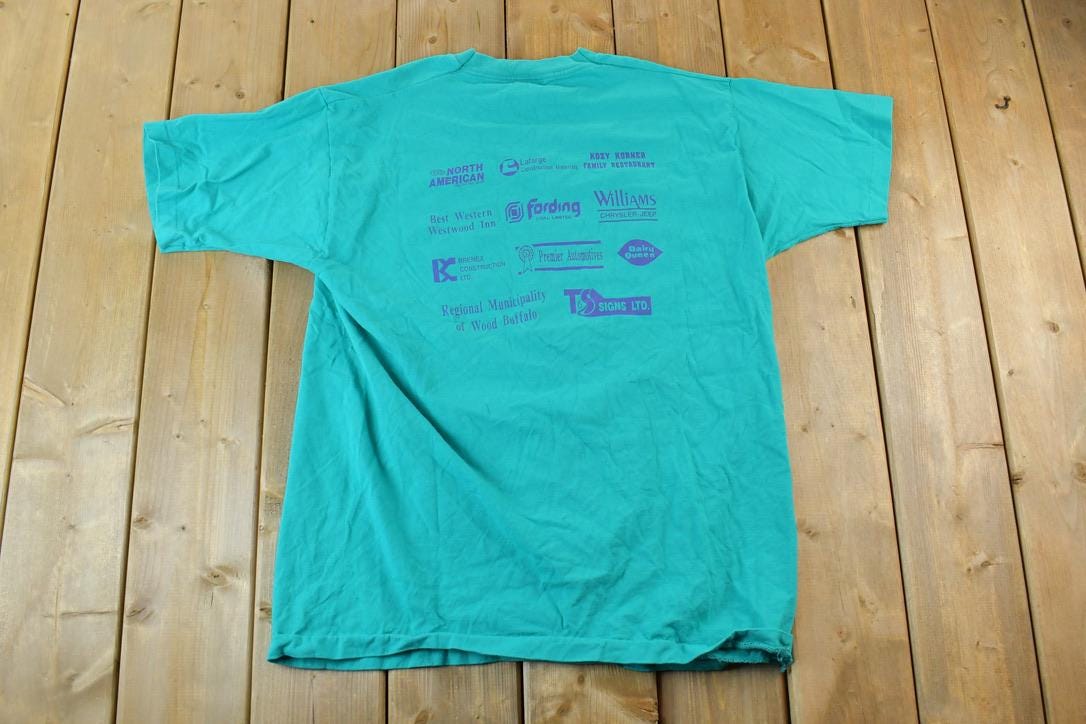 Vintage 1995 YMCA Relay Race Souvenir T-Shirt