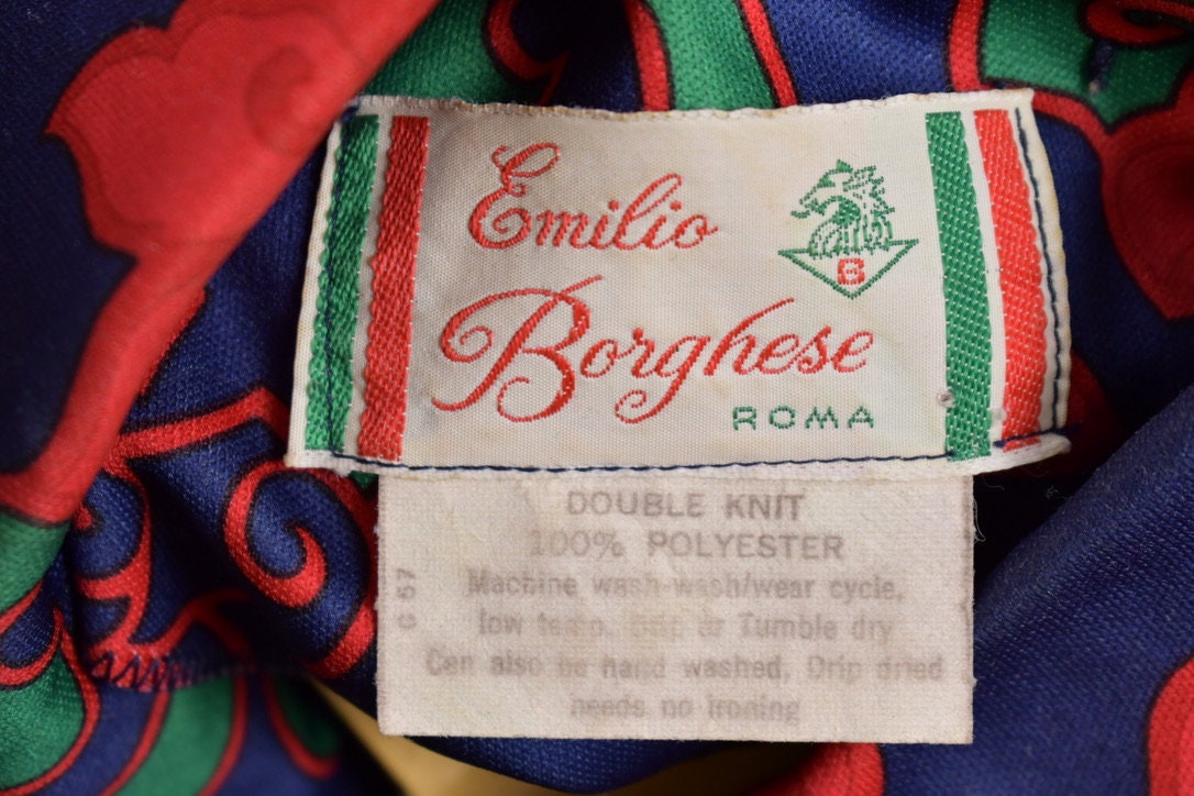 Vintage 1960s Emilio Borghese Dress