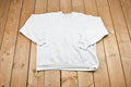 Vintage 1980s Blank Raglan Crewneck Sweatshirt