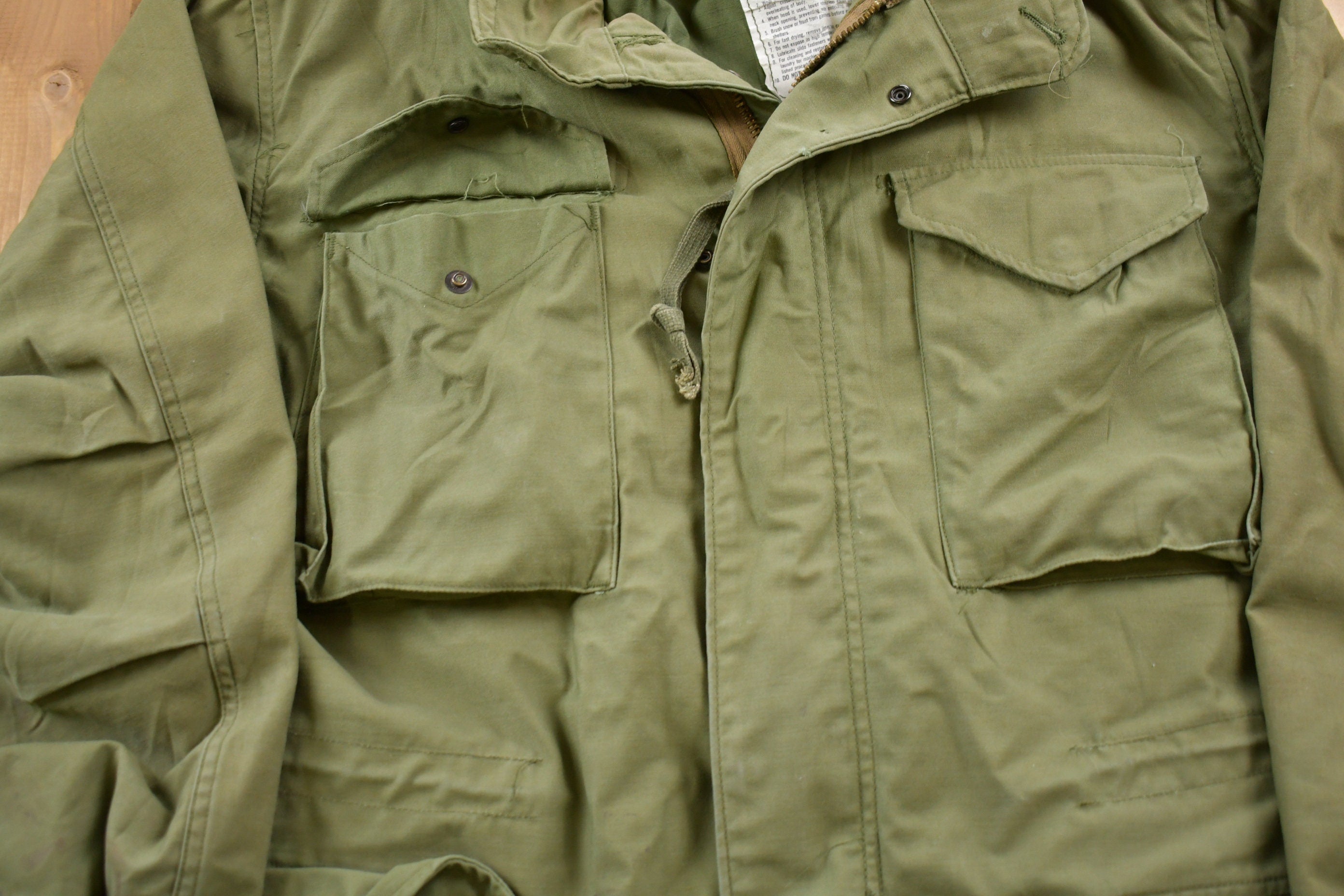 Vintage 2000 Army Military Field Jacket