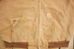 Vintage 1990s Carhartt Hooded Work Jacket