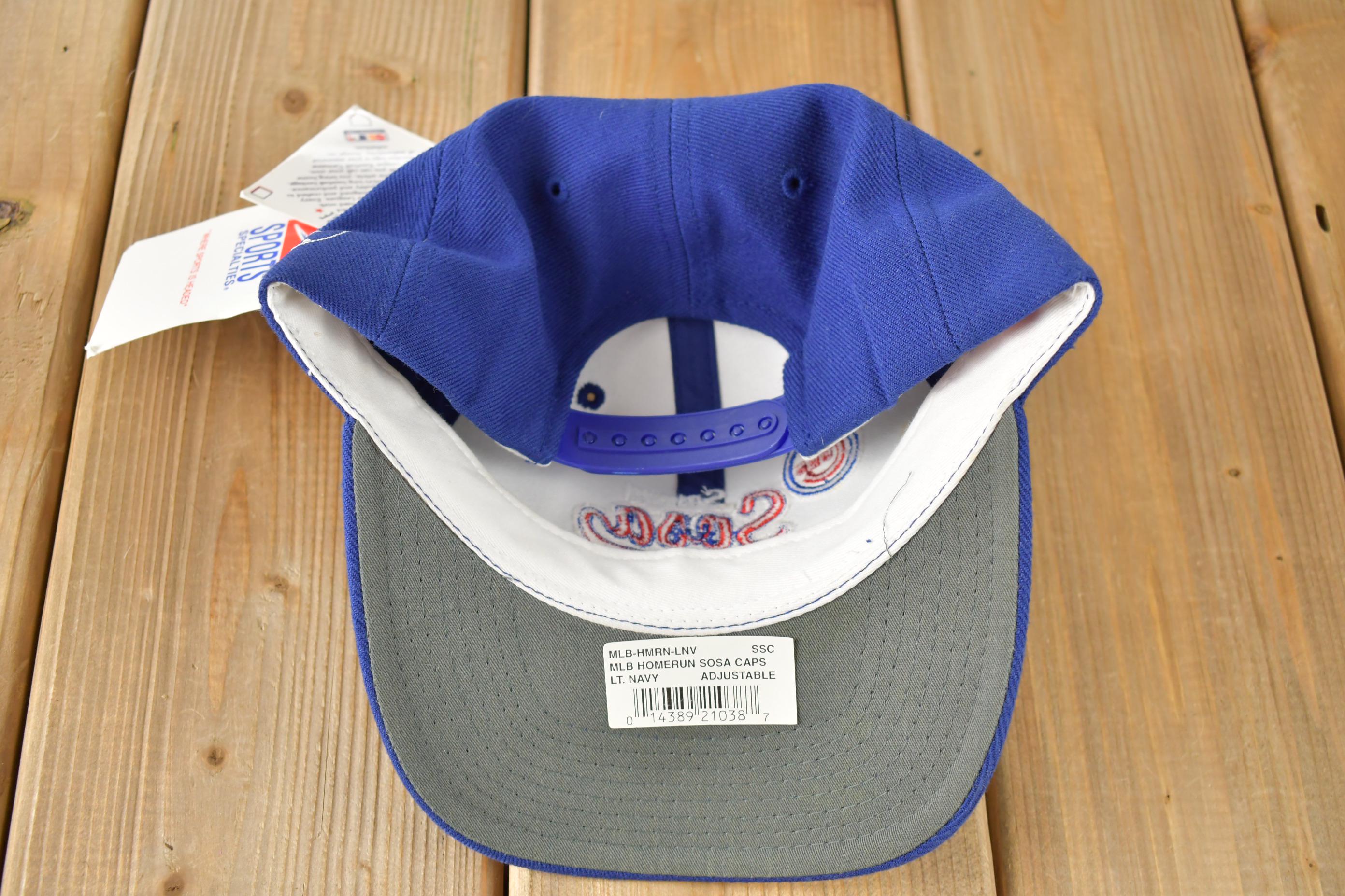 Vintage 1998 Deadstock Sammy Sosa Chicago Cubs MLB Sports Specialties Snap Back Hat