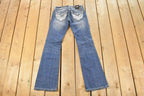 Vintage Deadstock Y2K Miss Me Bedazzled Low Rise Jeans Women's Size 26x31