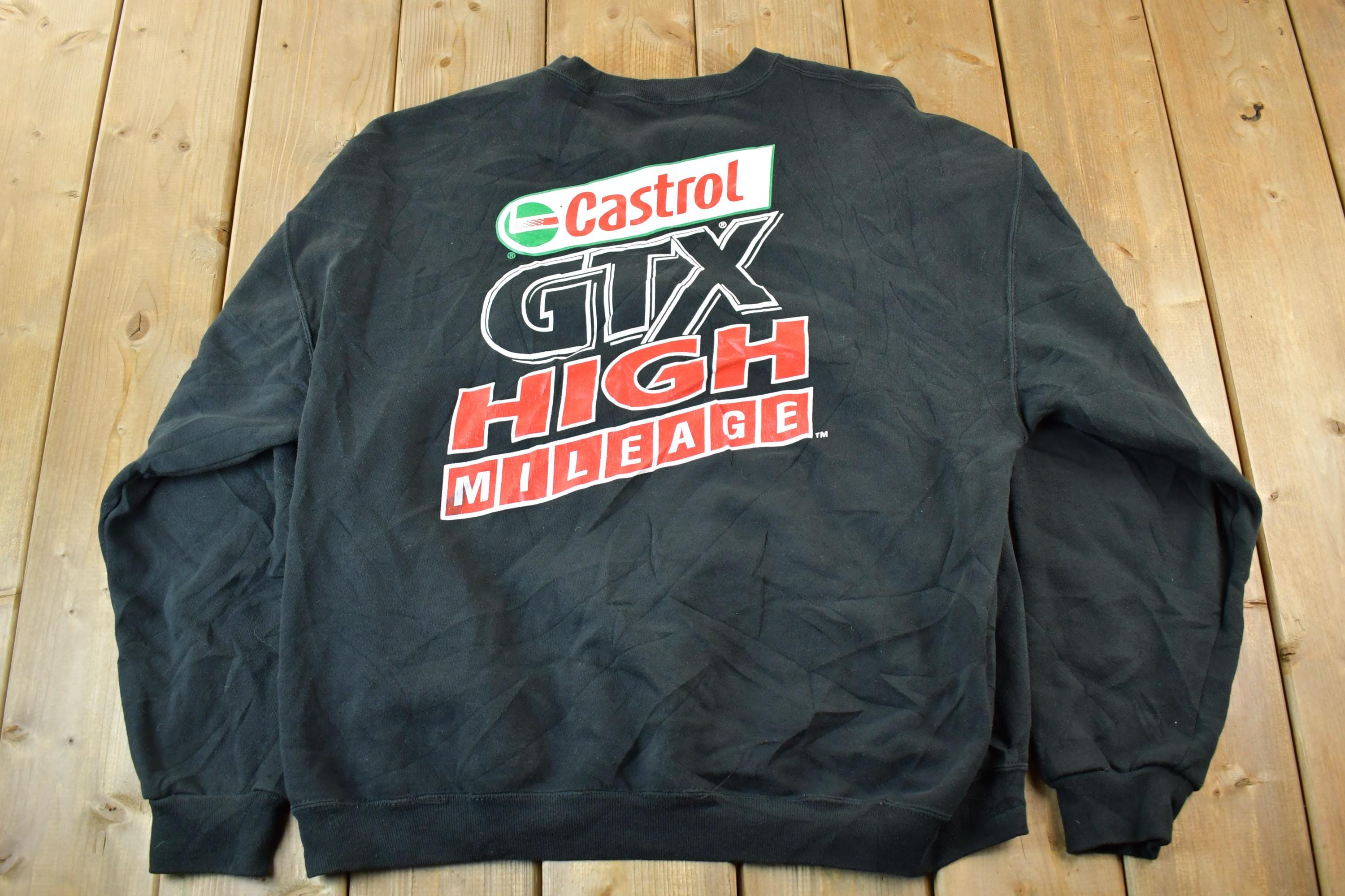 Vintage 1990s Russell Castrol Crewneck Sweatshirt