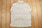 Vintage 1990s Leisure Wear by Adonna Quarter Zip Fleece Sweater