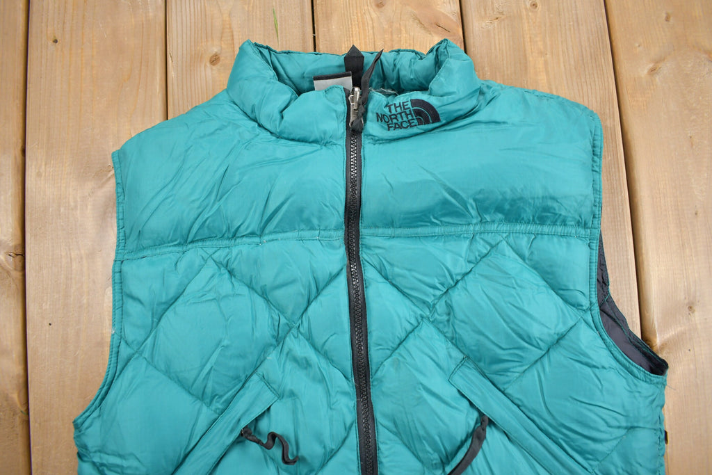 Vintage 1990s The North Face Diamond Quilt Puffer Vest