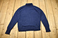 Vintage 1990s Knitted Back Zip Turtleneck Sweater