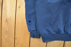 Vintage 1990s Distressed University Of Michigan Wolverines Collegiate Crewneck Sweatshirt Men's Large
