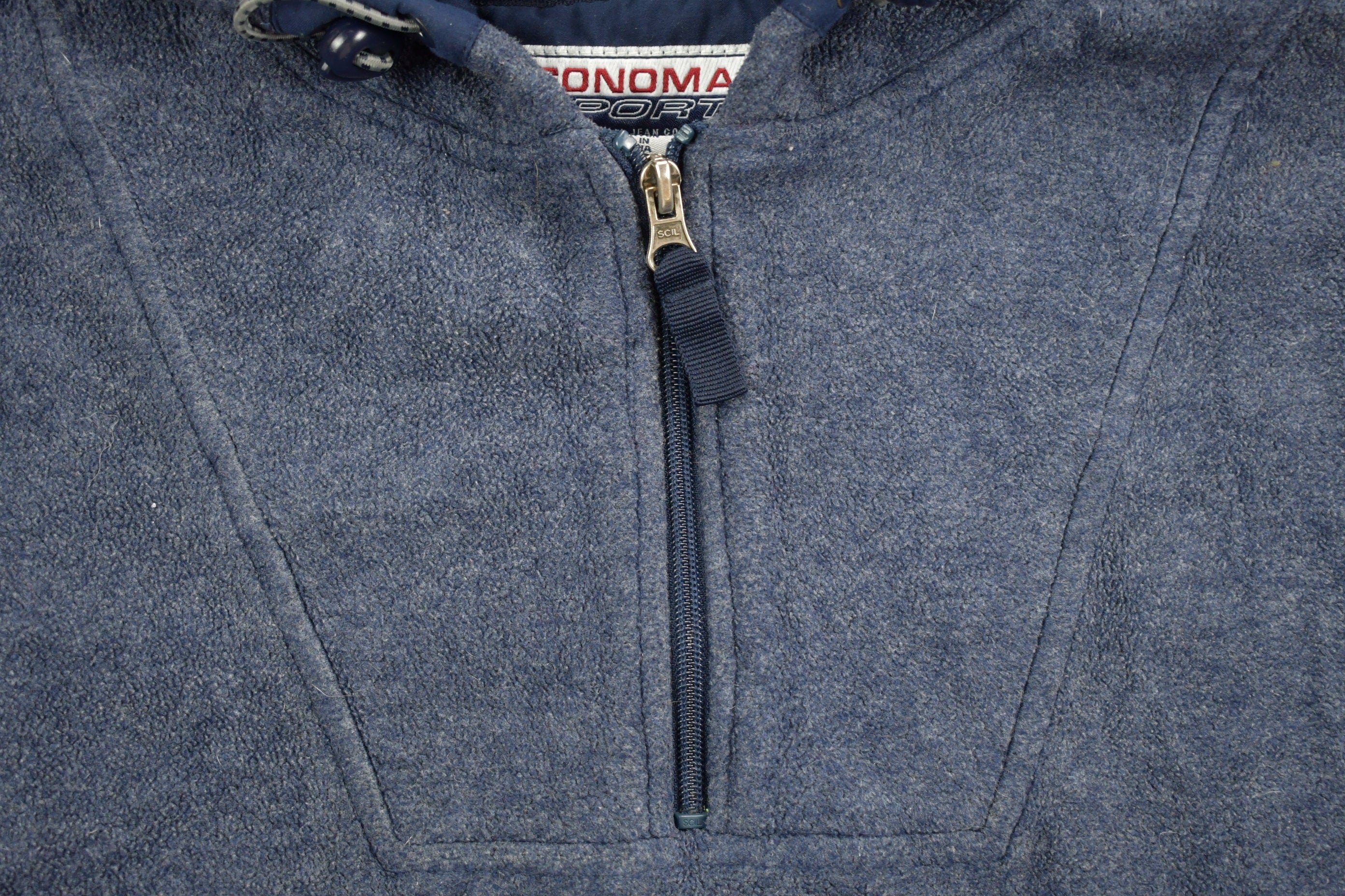 Vintage 1990s Sonoma Sport Quarter Zip Hoodie