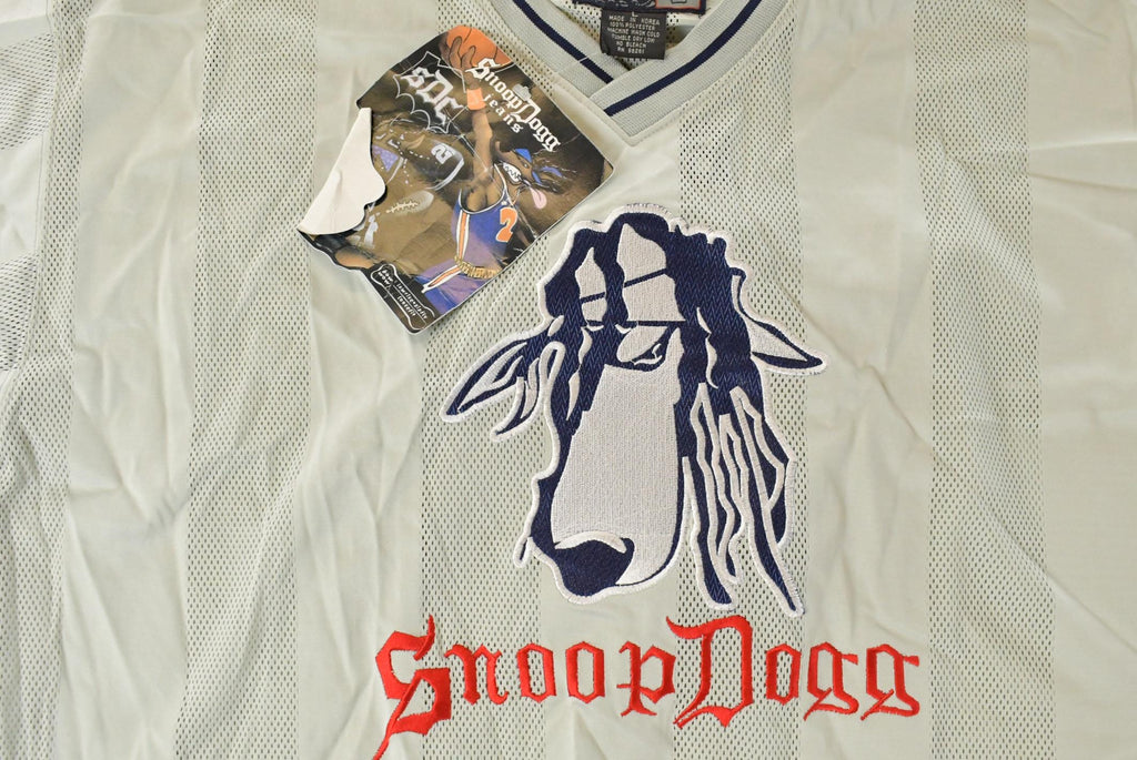 Vintage Y2K Snoop Dogg Football Jersey Men's Large / Sportswear / 2000s Streetwear / Embroidered / Vintage Hip Hop / FUBU / Stoner Boho