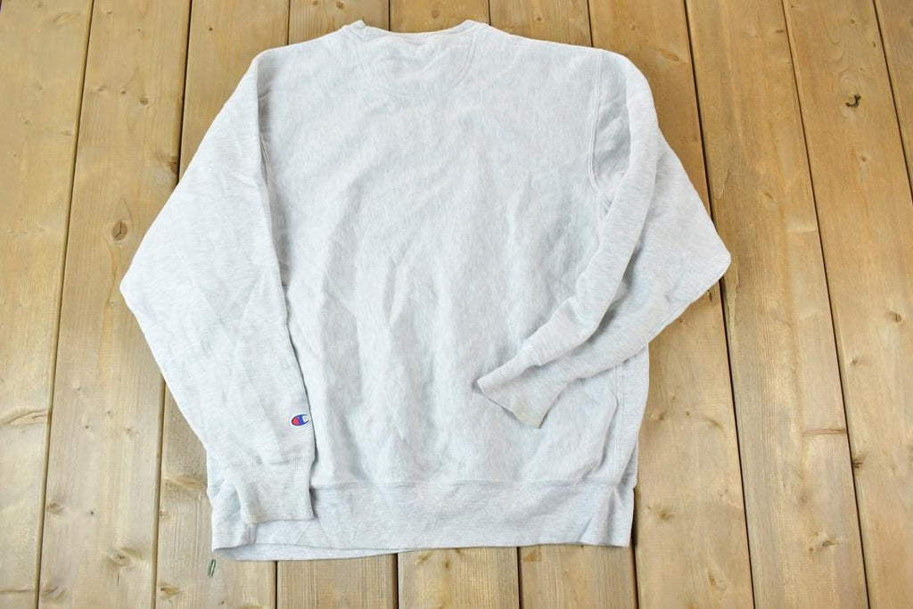 Vintage 1990s Champion Reverse Weave University Of Wisconsin Stout Crewneck