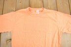 Vintage 1990s Blank Orange T-Shirt