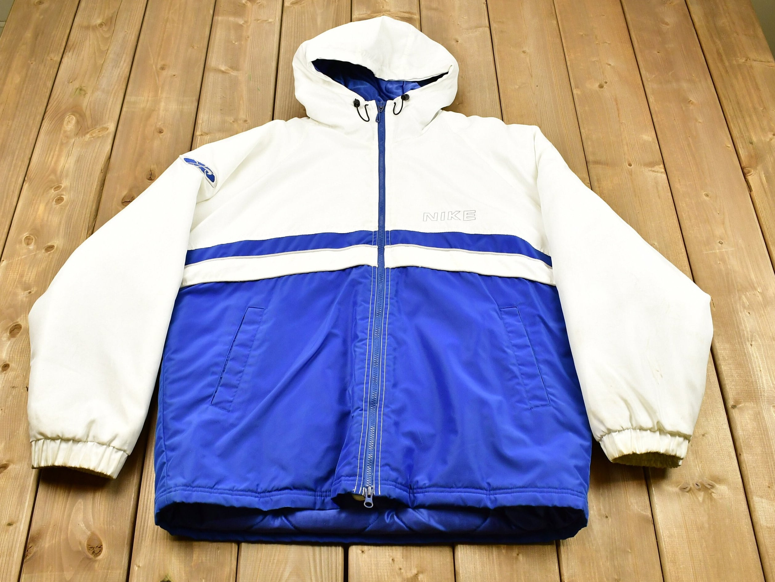 Vintage 1990s Nike Swoosh Puffer Jacket