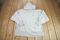 Vintage 1980s Champion Reverse Weave Blank Heavy Weight Hoodie Sweatshirt Made In USA