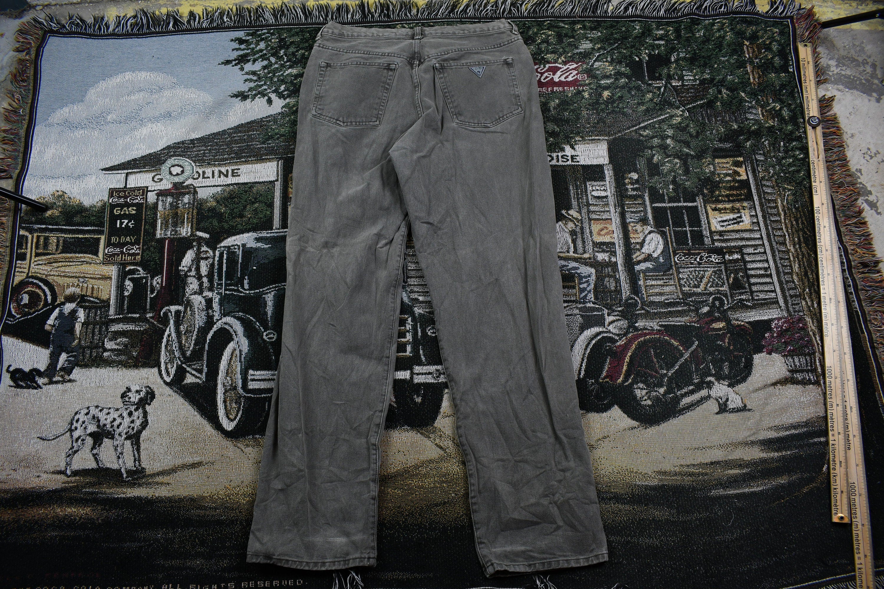 Vintage 1990s Grey Faded Guess Jeans Size 34