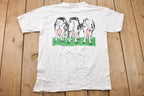 Vintage 1990s Double Sided Cows Graphic T-Shirt
