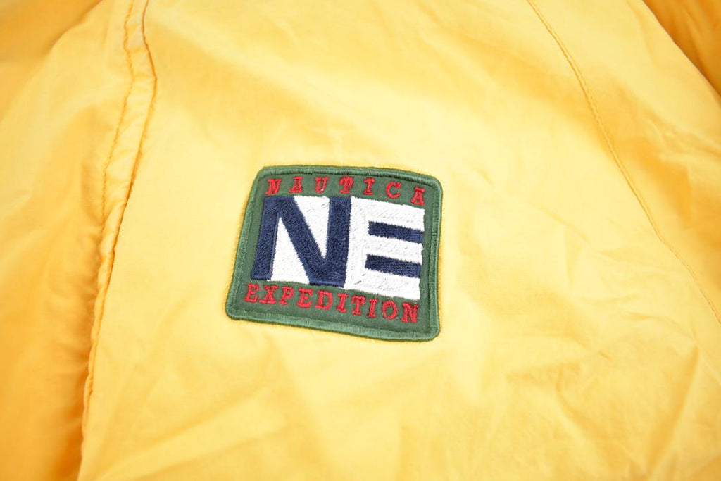 Vintage 1990s Reversible Nautica Expedition Goose Down Puffer Jacket