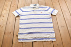 Vintage 1990s Polo Ralph Lauren Striped Short Sleeve Shirt