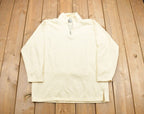 Vintage 1990s Blank 'Jennifer Moore' White Crewneck Sweatshirt