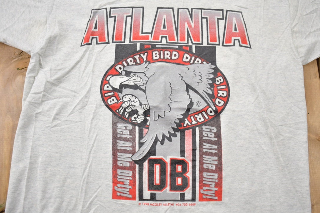 Vintage 1988 Atlanta Jamal Anderson Dirty Bird NFL T-Shirt