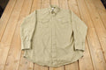 Vintage 1980s Carhartt Beige Snap Button Up Shirt