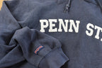 Vintage Y2K University Penn State Hoodie Sweatshirt Men's S / NCAA College Spellout / Y2K Heavyweight Collegiate Sweater