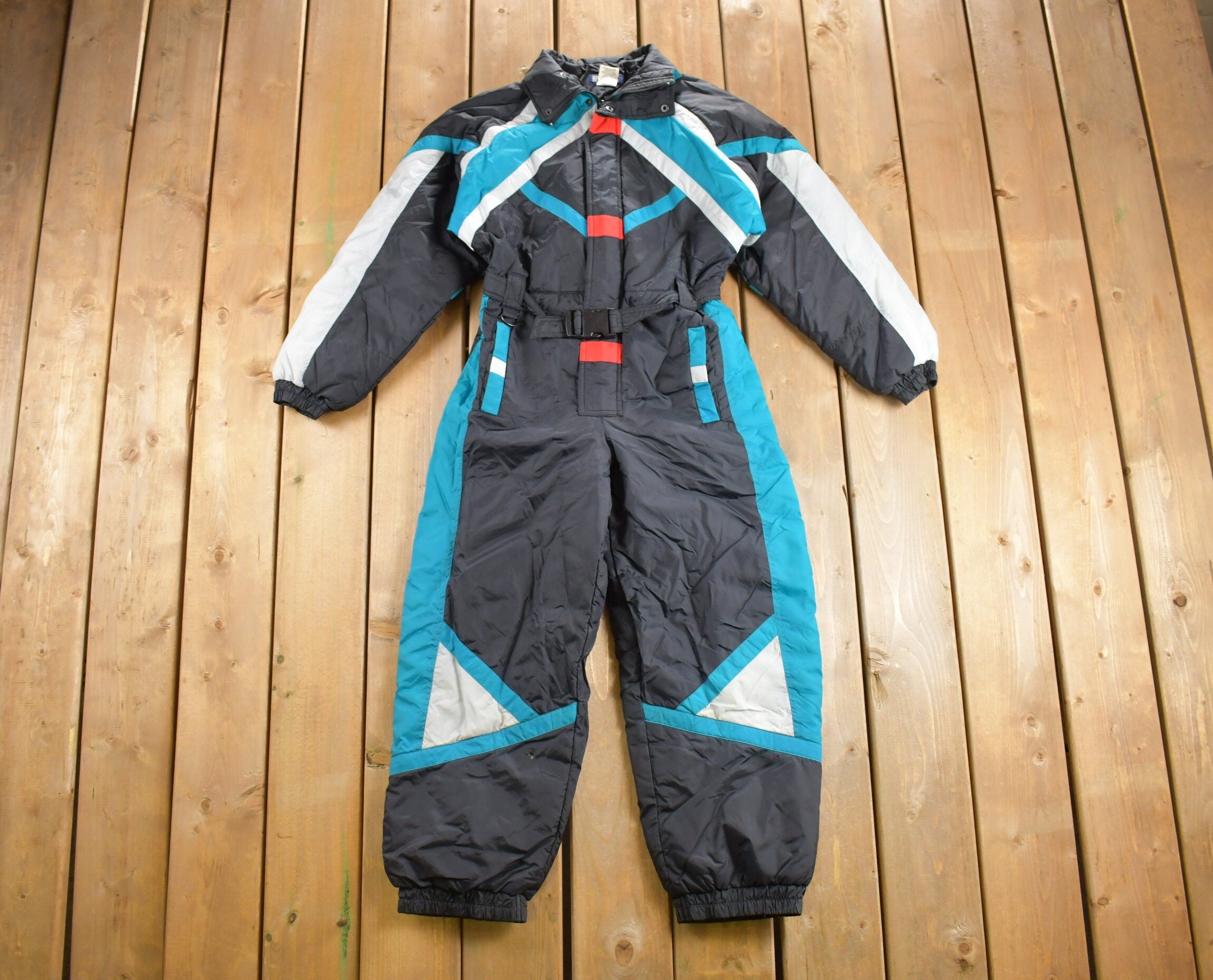 Vintage 1980s Apparatus Snowsuit Jumpsuit