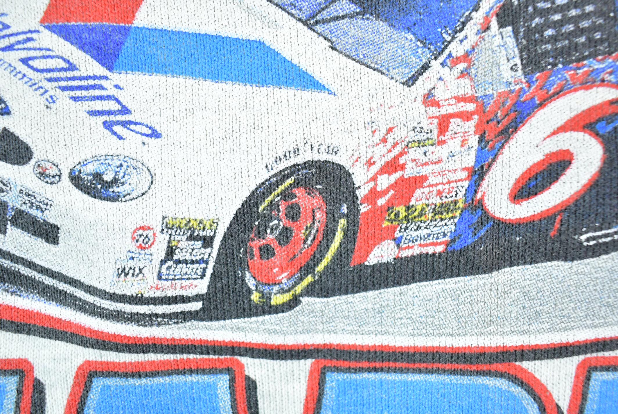 Vintage 1990s Mark Martin Nascar Valvoline Crewneck Sweatshirt