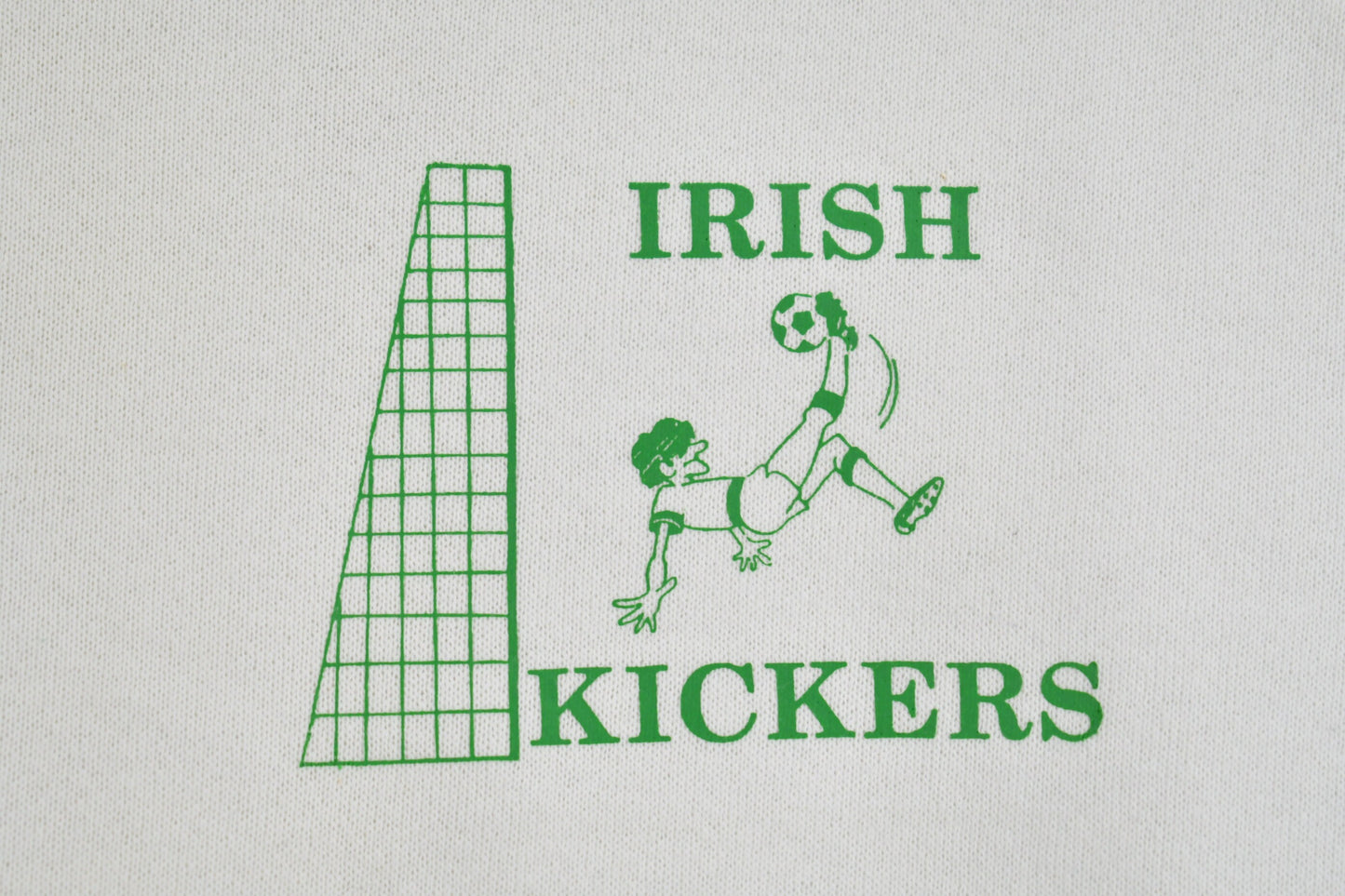 Vintage 1980s Irish Kickers Soccer Crewneck Sweatshirt / 80s Crewneck / Made In USA / Essential / Streetwear / 90s