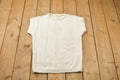 Vintage 1990s Womens White Knit Crewneck Sweater Vest