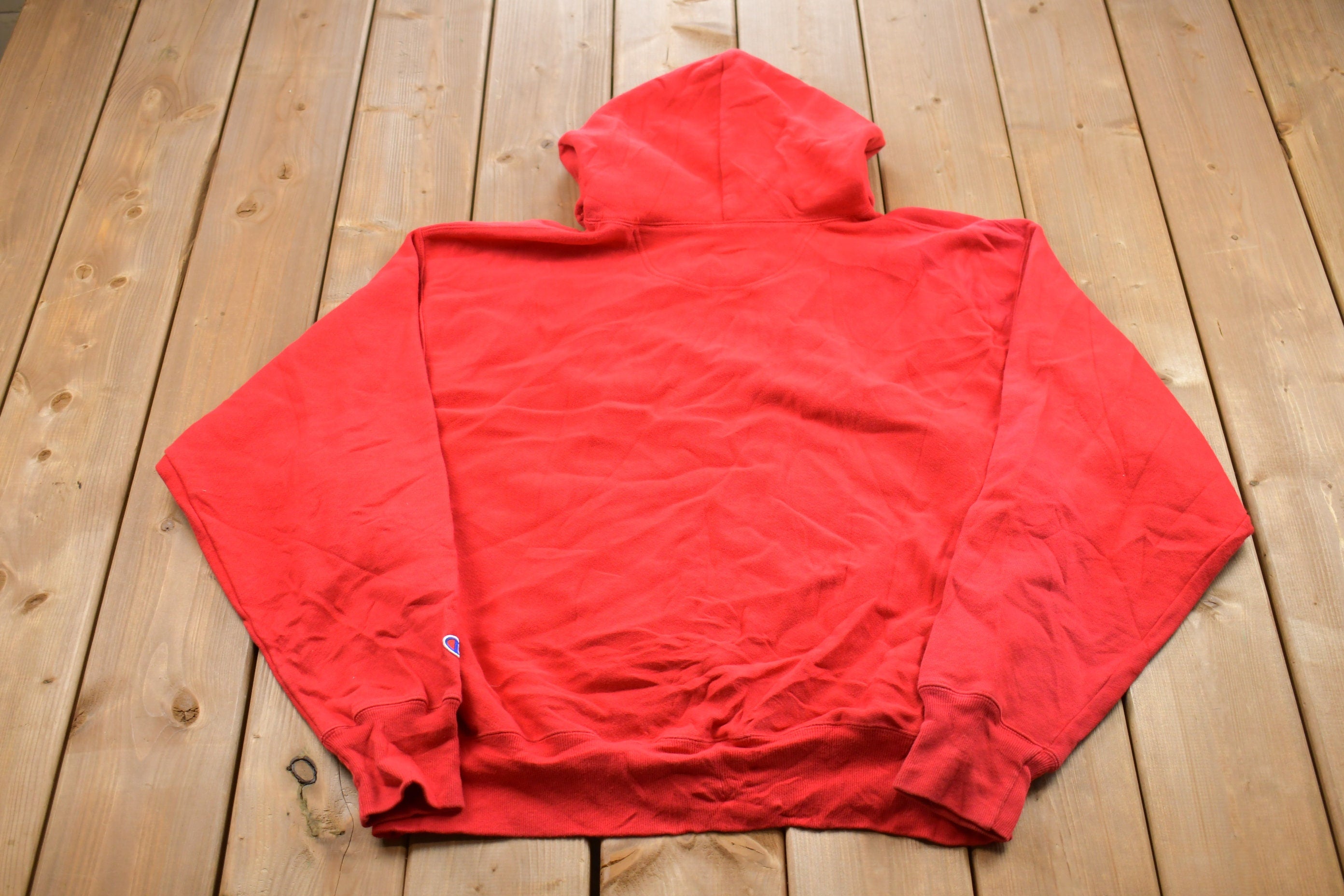 Vintage 1990s Champion Reverse Weave University Of Nebraska Cornhuskers Collegiate Hoodie