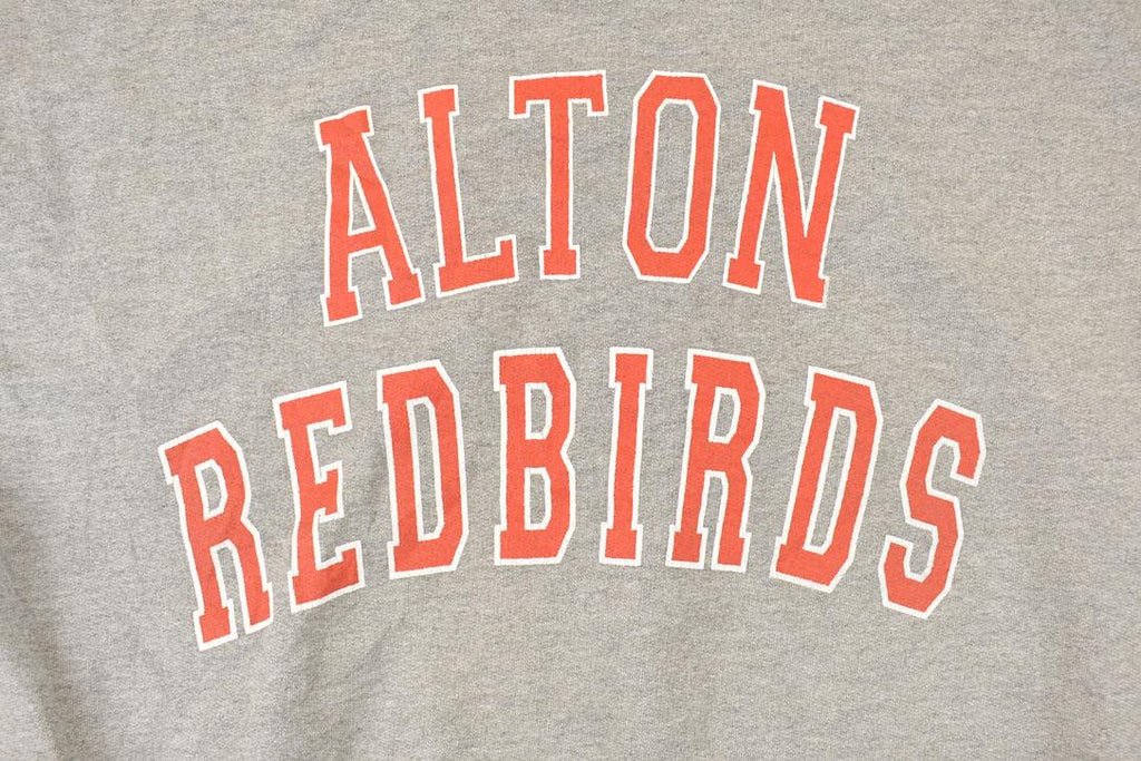 Vintage 1990s Alton Redbirds Collegiate Graphic Print Crewneck Sweatshirt Men's L