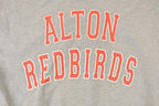 Vintage 1990s Alton Redbirds Collegiate Graphic Print Crewneck Sweatshirt Men's L