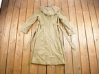 Vintage 1980s Full Length Trench Coat