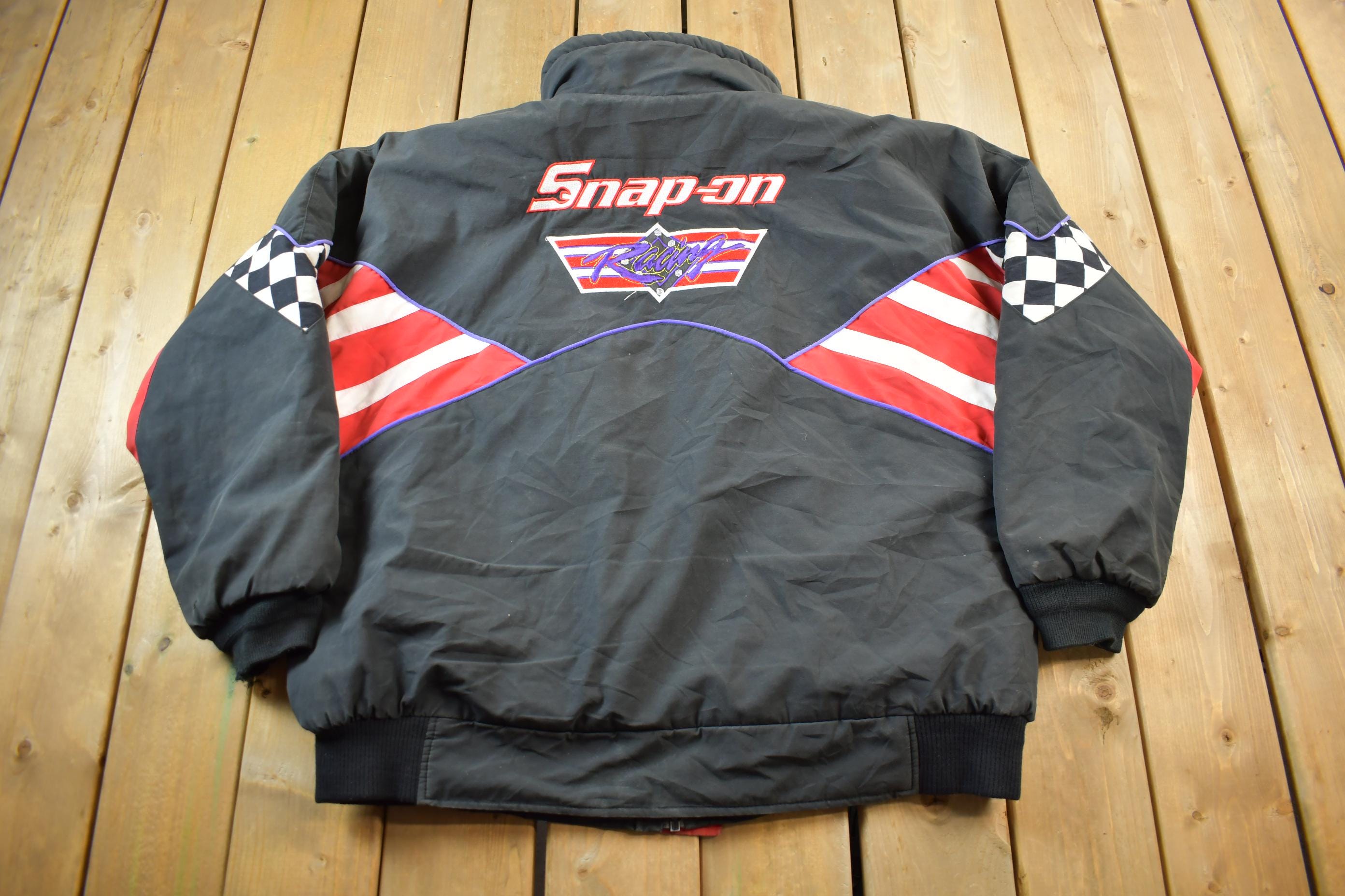 Vintage 1990s Snap On Racing Winter Jacket